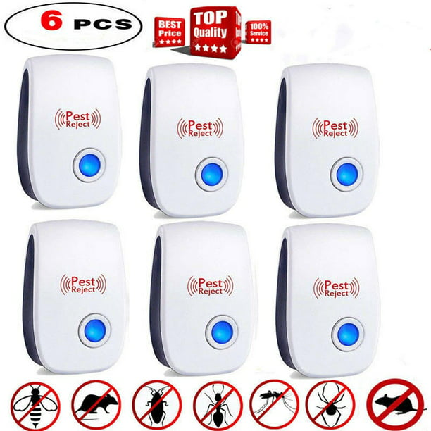 US Electronic Pest Repeller Reject Insect Mosquito Rat Mouse Ultrasonic Control 